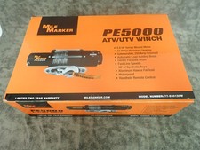 New Mile Marker 77-53120w Pe5000 Series Electric Atvutv Winch N20 New Mile Marker 77-53120w Pe5000 Series Electric Atvutv Winch N20