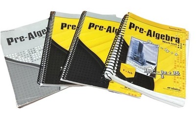 Abeka Pre-Algebra 3rd Edition Teacher Work Text Solution Key Guide Quiz/Test Key