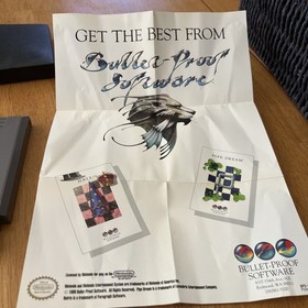 Pipe Dream Nintendo NES Box Only W/ Foam EX+ Condition 