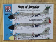 A-6 Intruder Flock Of Intruders 1/144 CTA Decal