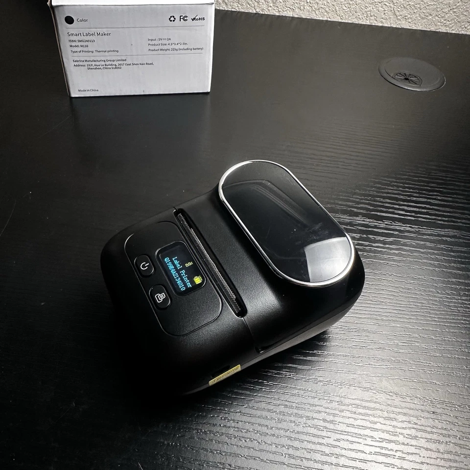 Phomemo M110 Bluetooth Label Maker Machine Portable Wireless Thermal Printer New - Image 2 of 4