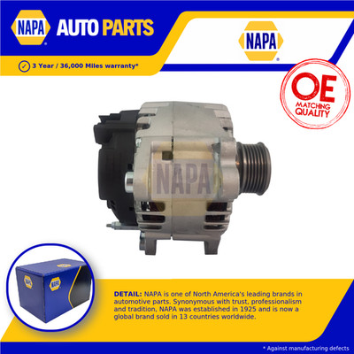 Alternator fits VW POLO Mk5 1.2D 2009 on CFWA NAPA 03P903023A 03P903023AX New