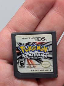 Pok&eacute;mon Platinum Version Authentic (Nintendo DS 2009) Tested Fast Ship Game Only
