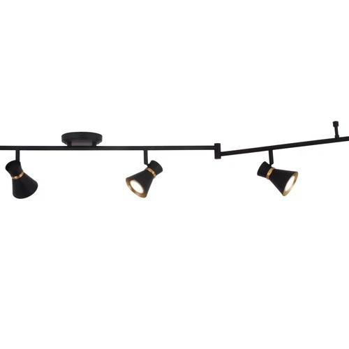 Vaxcel Lighting C0288 Alto 6 Light 82"W LED Swing Arm Rail - Black - Picture 6 of 9