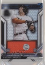 2016 Topps Strata Clearly Authentic Relics Giancarlo Stanton #CAR-GS z1r