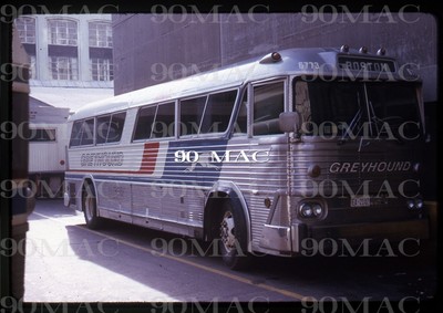 GREYHOUND. MCI COACH #6773. Original Slide 1974.