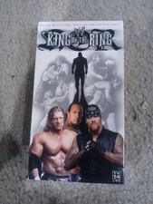 WWE King Of The Ring 2002 VHS Vhs In Original Box Tested Works Great Shape
