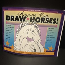 Horse Hollow Press Drawing Sketching Book Horses Animals & Birds