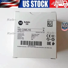 New Sealed AB 100-C09EJ10 IEC 9 A Contactor Fast Shipping 100C09EJ10