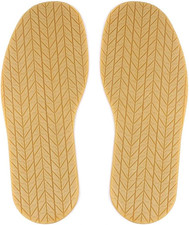 Shoe Bottom Full Sole Repair Replacement Anti-Slip Rubber, 4Mm Thickness 1 Pair