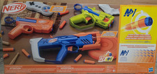 Nerf N Series Triple Action Pack   Toy Gun for Kids 8 with Accuracy, Speed -NEW