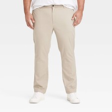 Men's Comfort Wear Slim Fit Chino Pants - Goodfellow  Co Tan
