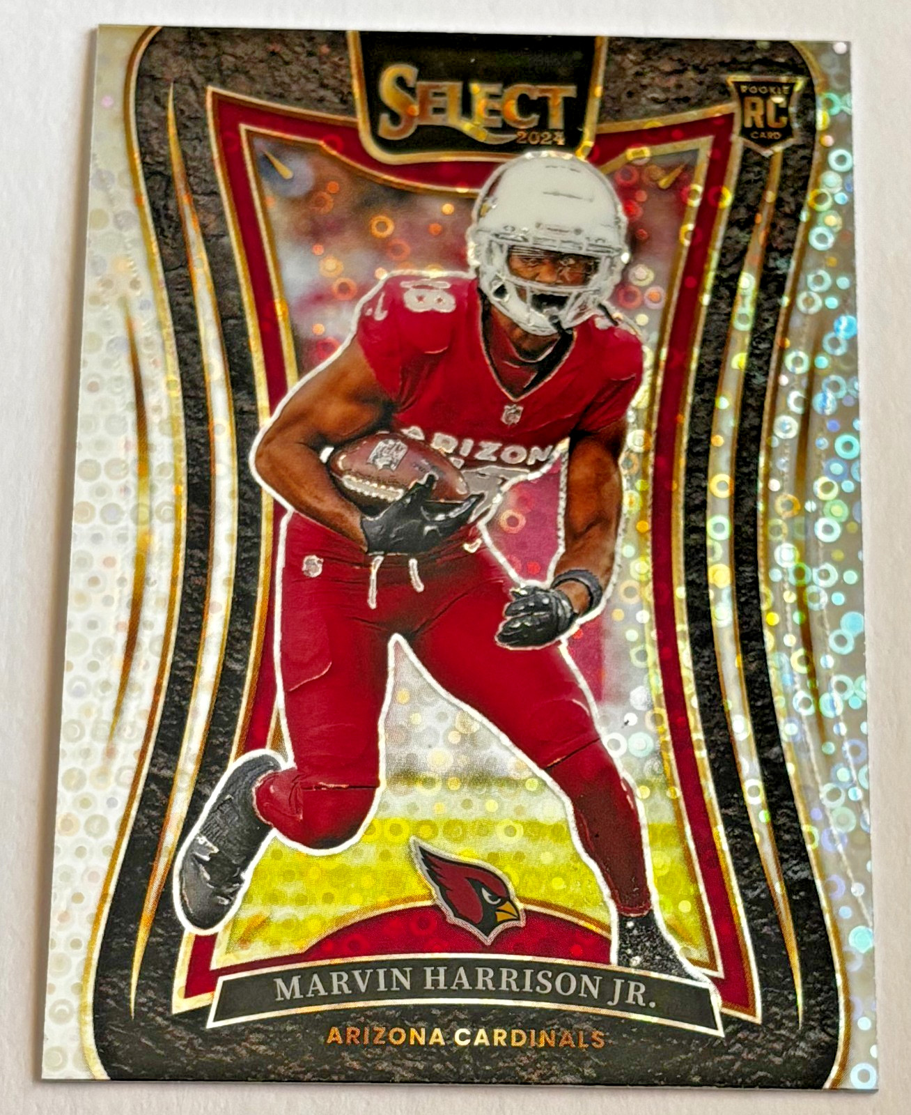 MARVIN HARRISON JR. 2024 Select Prizm Disco RC Rookie SUITE Level CARDINALS