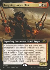 MTG Laughing Jasper Flint (0355) *Non-Foil* EXT ART Outlaws of Thunder Junction