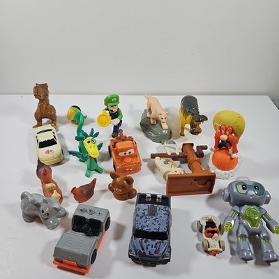 Mixed Toy Lot   Figures, Cars, Animals, Fast Food Toys, Random Bulk Bundle   20+