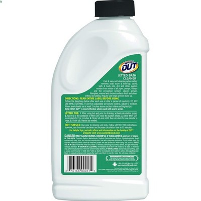 WhirlOUT 22 oz Eco-Friendly Jetted Bath Cleaner - Self-Cleaning Fresh Formula