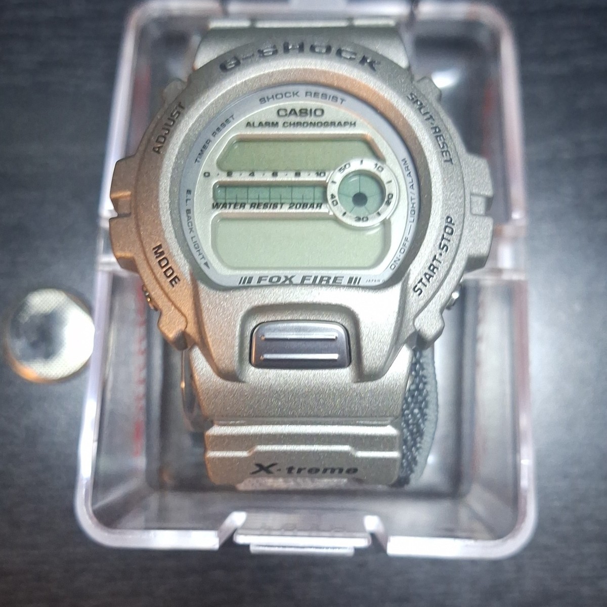 Casio G-Shock DW-6900X-8AT Gray Working With Box Case Manual for 