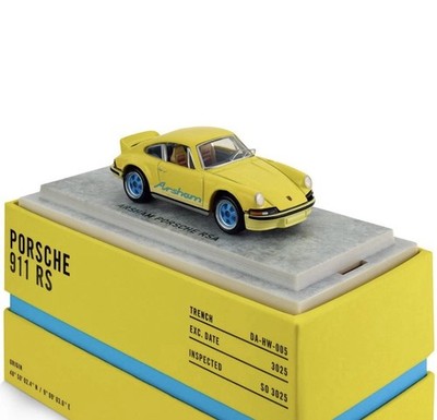 Hot Wheels x Daniel Arsham 1973 Porsche 911 RSA (Yellow) JGK64
