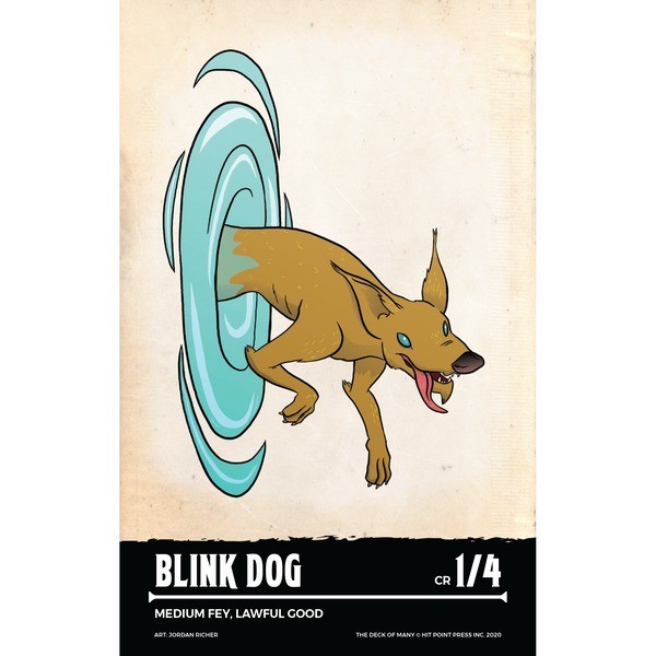 Hit Point Press The Deck of Many (5E): Monsters 5 HPP D028