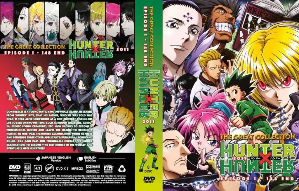 Hunter x Hunter 2011 Great Collection 148 Episodes Anime DVD