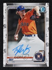 2020 Bowman Chrome Prospect Auto Tyler Ivey #CPA-TI Auto 9su