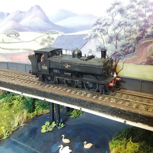 Locomotora tanque alforja Bachmann 31-902A (OO) 57XX clase en BR negro '7726'. | Condition: Used