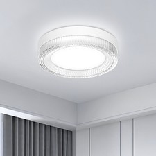 24Watt LED Ceiling Light Round Panel Down Light Bathroom Kitchen Bedroom Lamps