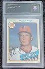 1980 TOPPS BURGER KING PITCH HIT & RUN NOLAN RYAN CARD HOF AG.IQ 8, NMMT