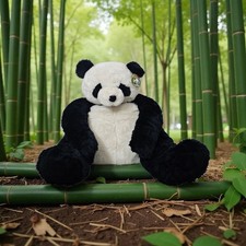 Melissa  Doug Giant Panda Large Plush 36  Stuffed Animal Jumbo Size LifeLike