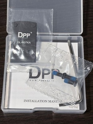 DPP Titanium GL-H07KA Lightweight Mounting Plate Kit