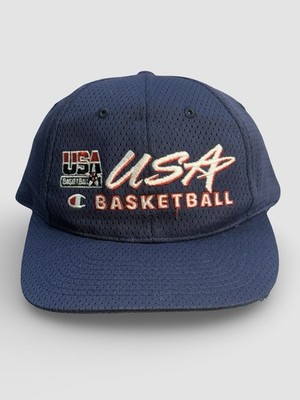 2008 Olympic Games Beijing - USA Basketball Hat CHAMPION - Gold Medal Dream Team