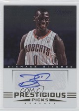 2012-13 Prestige Prestigious Picks Signatures Bismack Biyombo #6 Auto 0b9