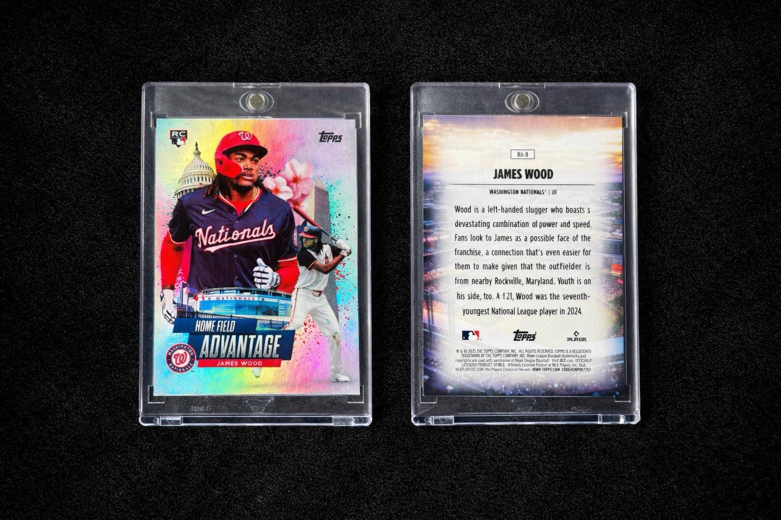 JAMES WOOD 2025 Topps Home Field Advantage #HA-9