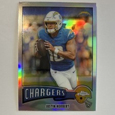 2021 Panini Classics Refractor Justin Herbert Los Angeles Chargers #99 Football