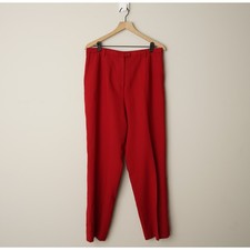 Vintage 90s Pendleton 100 Virgin Wool Dress Pants Pockets Zip Button Solid EUC