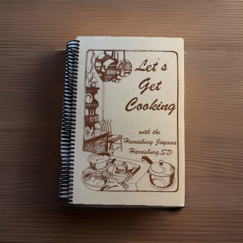 Harrisburg South Dakota Kochbuch Ethno SD Deutsch Kuchen Weihnachtsplätzchen Vintage