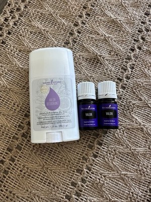 Young Living Valor Bundle | 2 Bottles | Deodorant-Factory Sealed