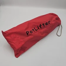 PotLifter Potted Plant Mover and Essential Lifting Tool For Garden Red w/ Case 