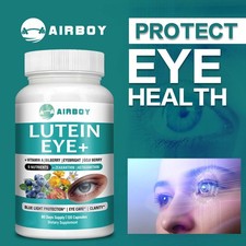 Ojo de luteína - con zeaxantina, astaxantina, salud de la visión, apoyo para la fatiga ocular