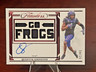 2023 Panini Flawless Collegiate Team Slogan Signatures Ruby /20 Quentin Johnston