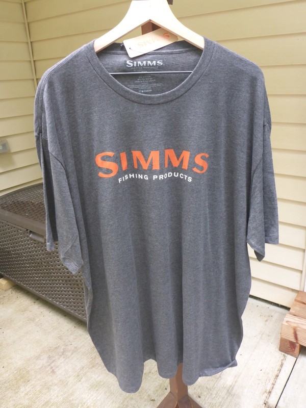 Simm's Logo T-Shirt Mens XXL