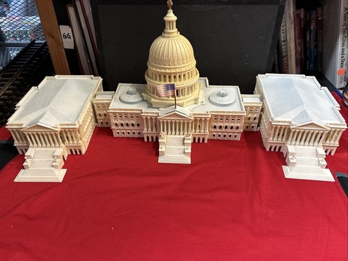 Vintage 1960s Marx Model Kits U.S. Capitol  Building Kit
