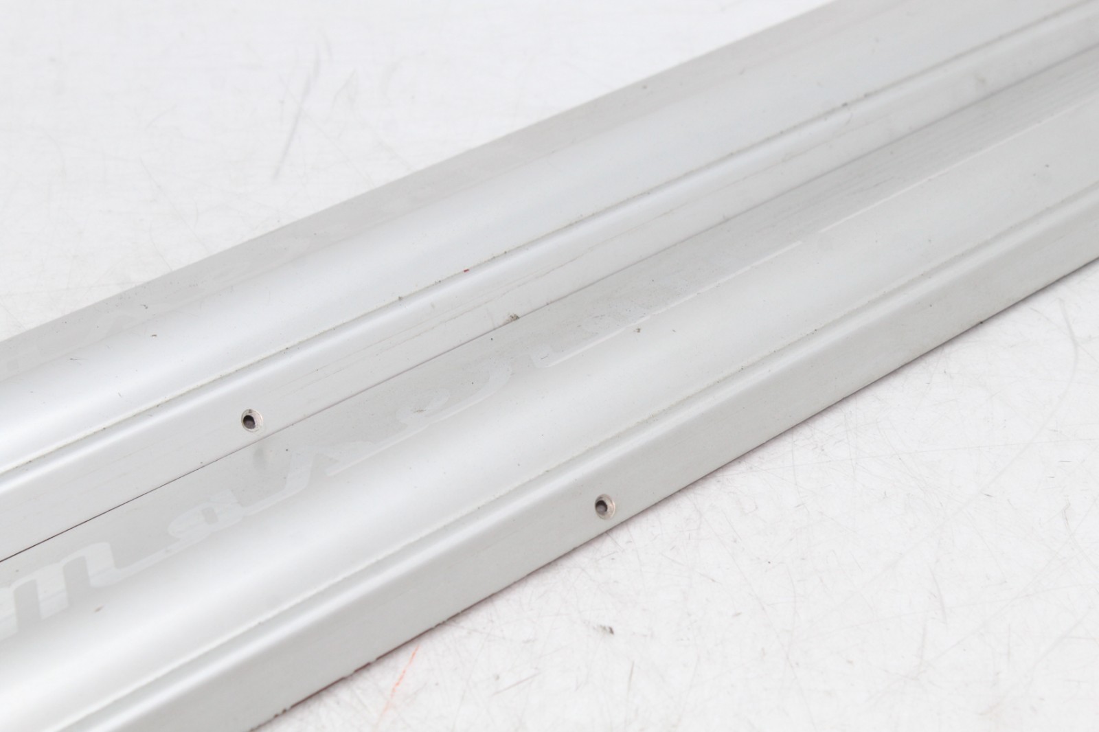 02-07 MASERATI M138 COUPE 4200 SPYDER STAINLESS DOOR SILLS SCUFF PLATES T6694