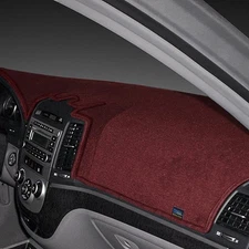 For Audi Q7 20-22 Dash Designs Dash-Topper Poly-Carpet Maroon Dash Cover
