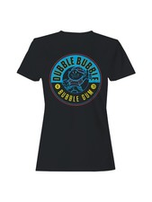 Officially Licensed Dubble Bubble Retro Circle Logo Women's T-shirt