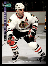 1994 Parkhurst Chris Chelios #45 Chicago Blackhawks NHL Hockey Base Set