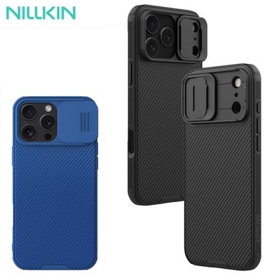 Nillkin Slide Camera Lens Back Case For iPhone Air 16e 17e 17 15 14 Pro Max 16 +