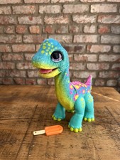 FurReal Friends Snackin Sam the Brontosaurus  Dinosaur Interactive Pet Toy