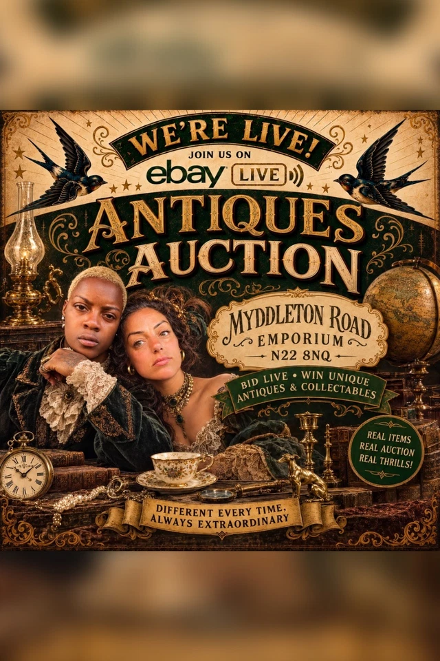 Antiques & Curiosities Live Auction | Vintage, Collectables, Retro & Finds!