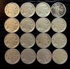 Lot of 22 Buffalo Nickel Coins Mixed Dates (one 1935 S) Indian Head Nickels